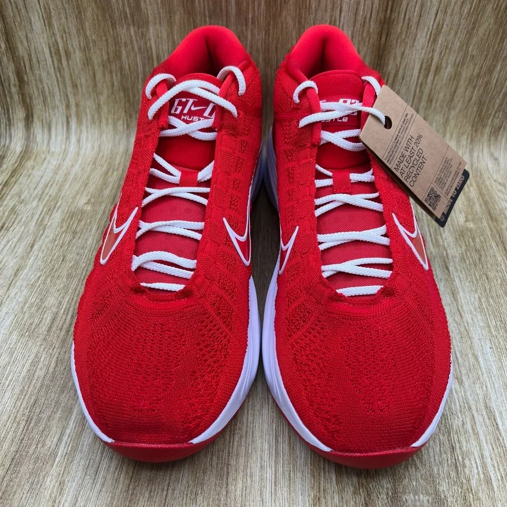 Nike Air Zoom GT Hustle 3 TB Promo Mens 17 Red White Basketball Shoes HM0268-600